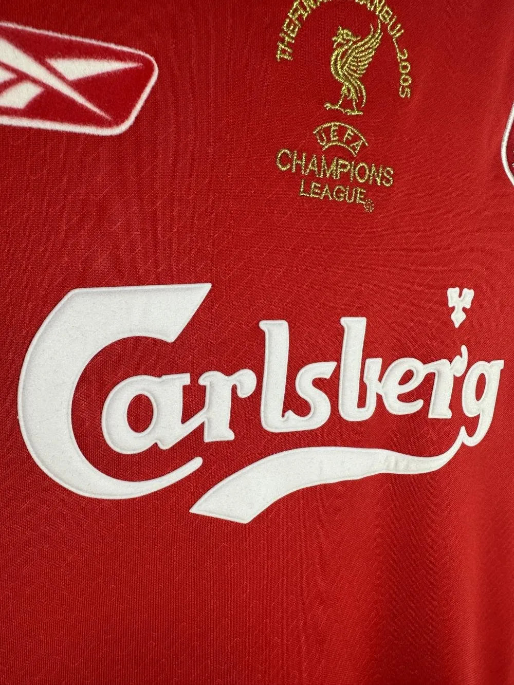 Retro Liverpool FC Home Football Jersey Long Sleeve 2004/2005
