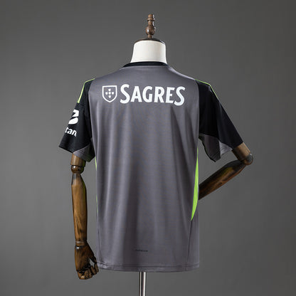 Benfica 26-27 Goalkeeper - Black - Grey Jersey