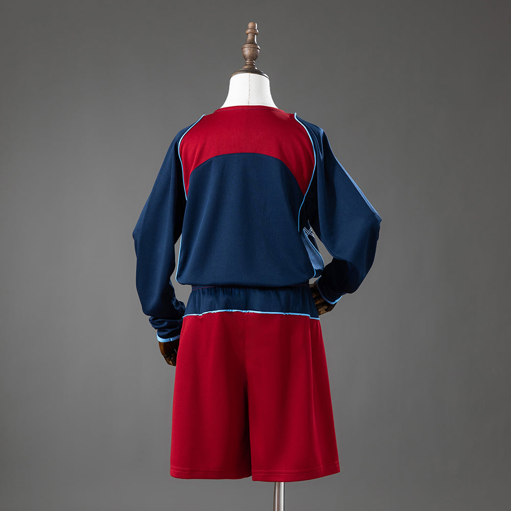 Atletico Madrid 04-05 Away Retro Long-Sleeve Kids Kit