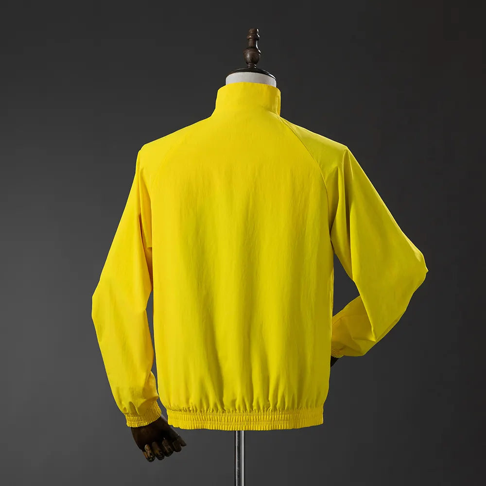 Porto Reversible Jacket Windbreaker - Orange & Yellow
