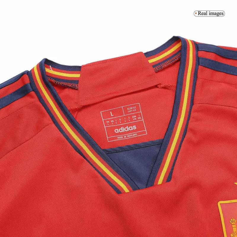 2022 Spain Nation Homw Soccer Jersey Replica World Cup