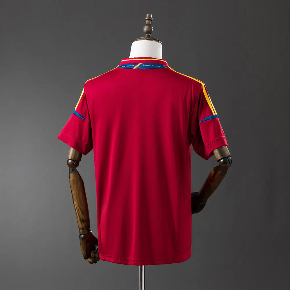 Retro Spain 2012 Home Jersey