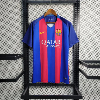 16-17 Barcelona SUAREZ #9 Home Retro Jersey