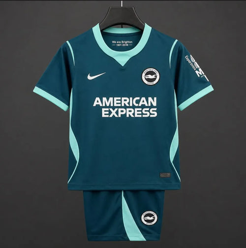 26-27 Brighton Third Teal Kids Kit