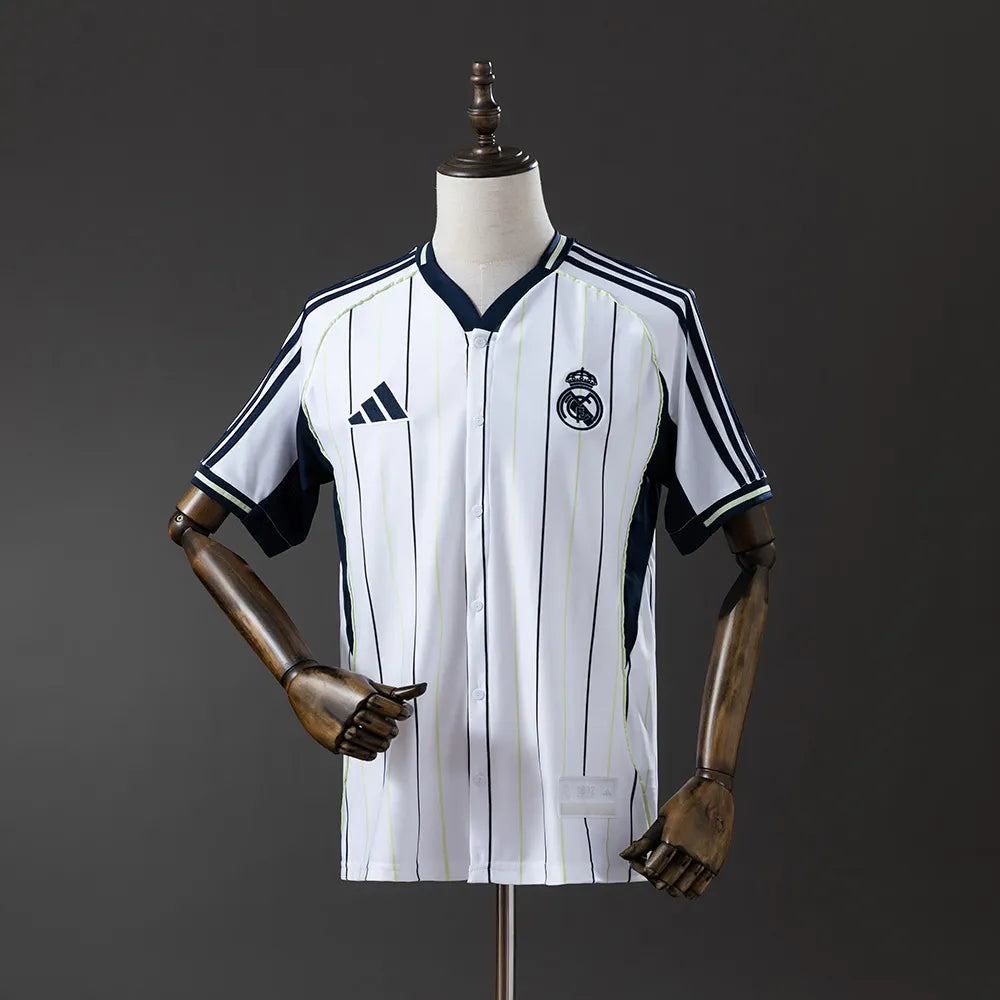 Real Madrid 25-26 Baseball - White Jersey