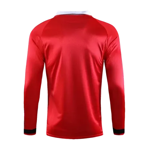Manchester United UCL Final Retro Jersey Home Shirt Long Sleeve 1999-00