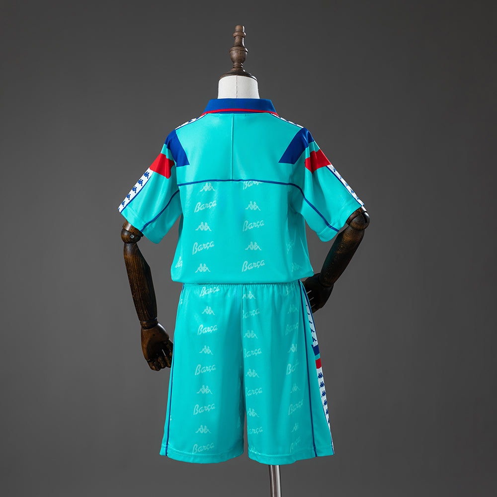 Barcelona 92-95 Away Retro Kids Kit