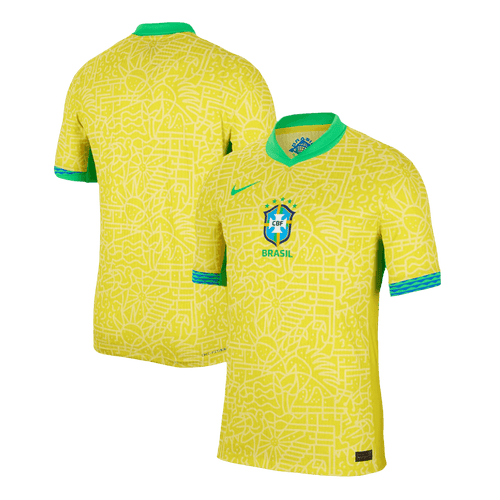 Authentic Nike Soccer Jersey Brazil Home Shirt 2024