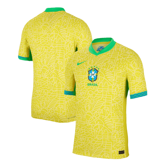 Authentic Nike Soccer Jersey Brazil Home Shirt 2024