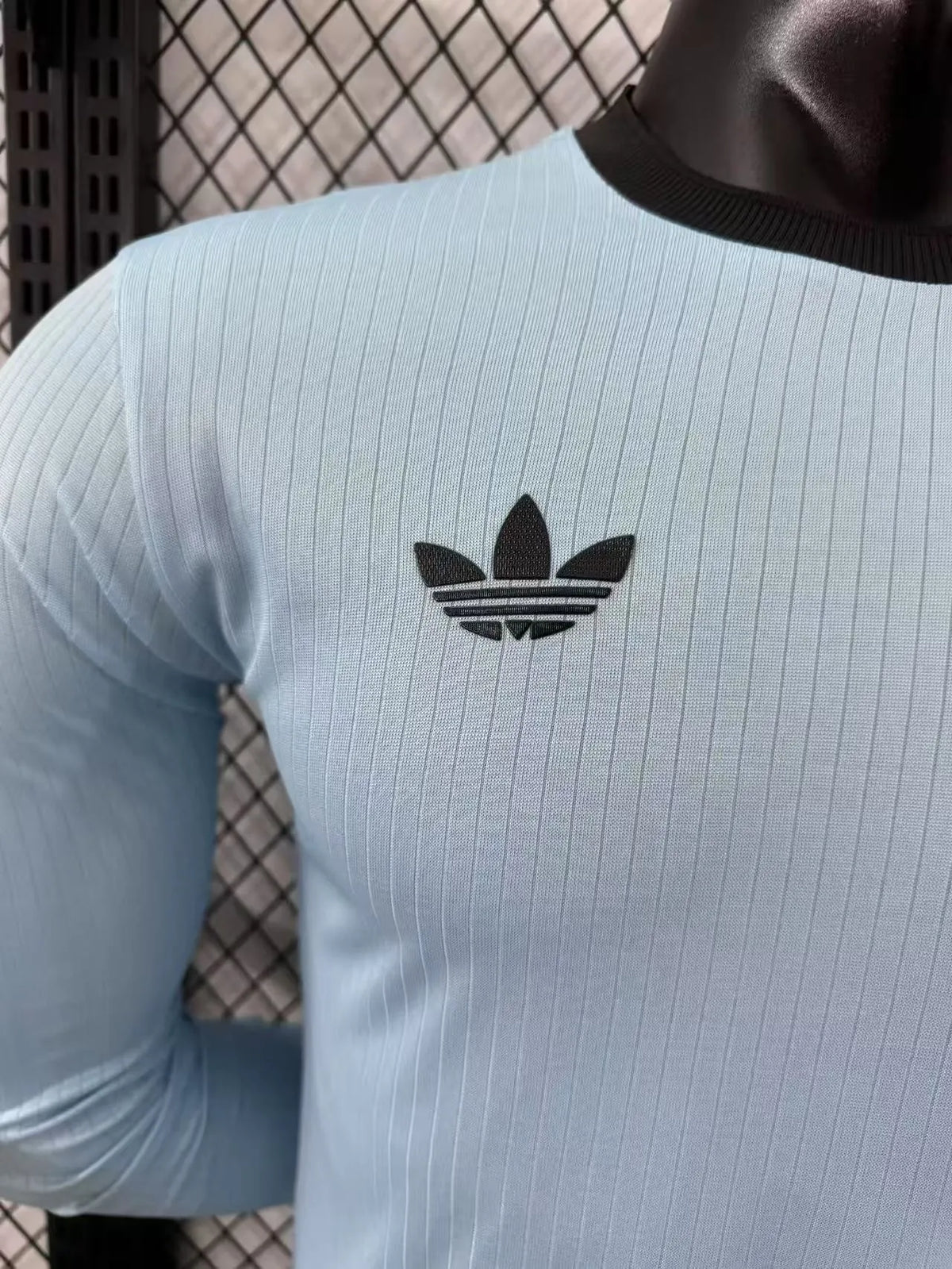 Player Version 2025 Germany Blue 125Th Anniversary Long Sleeve Jersey