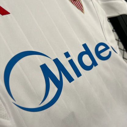 25-26 Kids Sevilla FC Home Jersey
