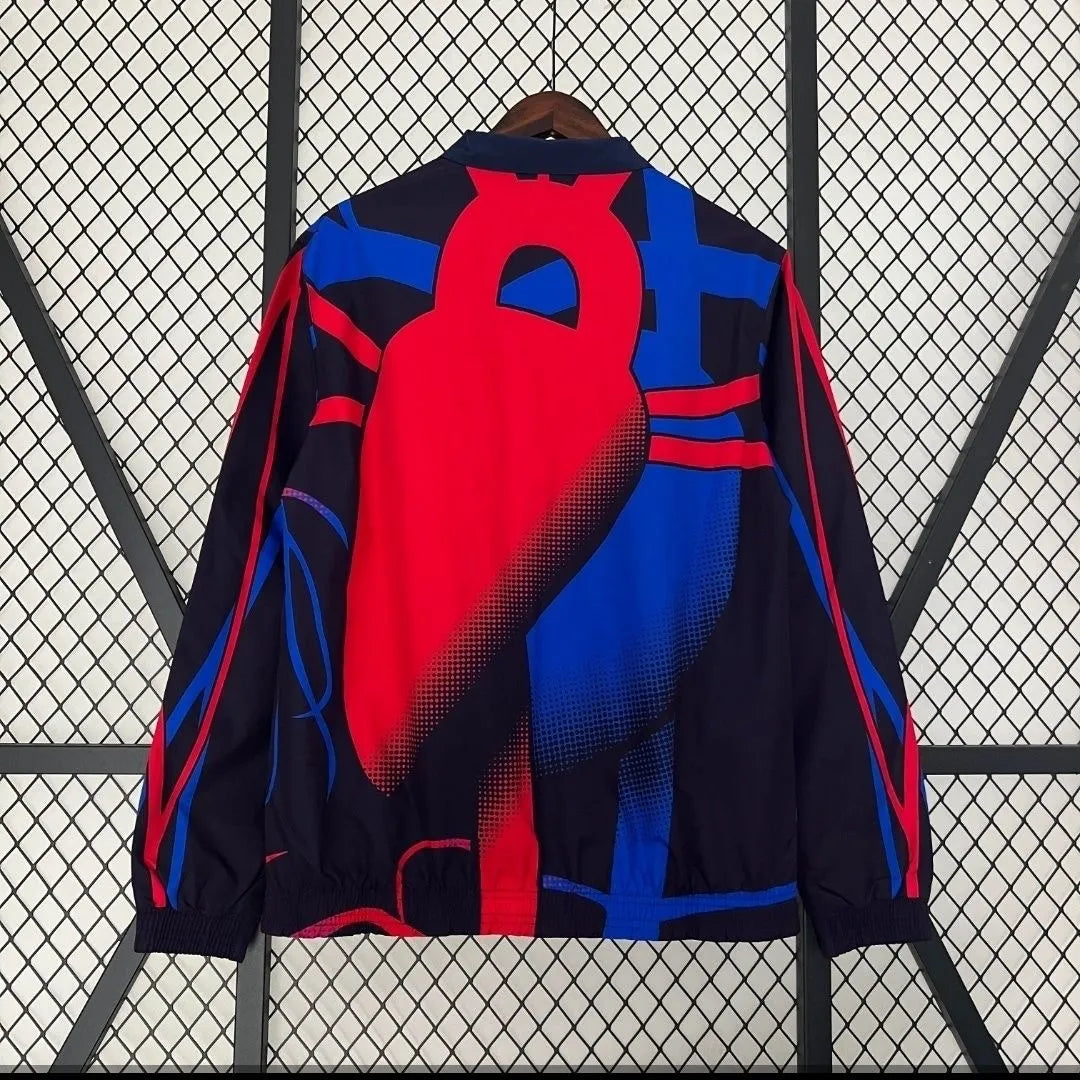 Barcelona Club 2023-24 Co Branded Double Sided Windbreaker