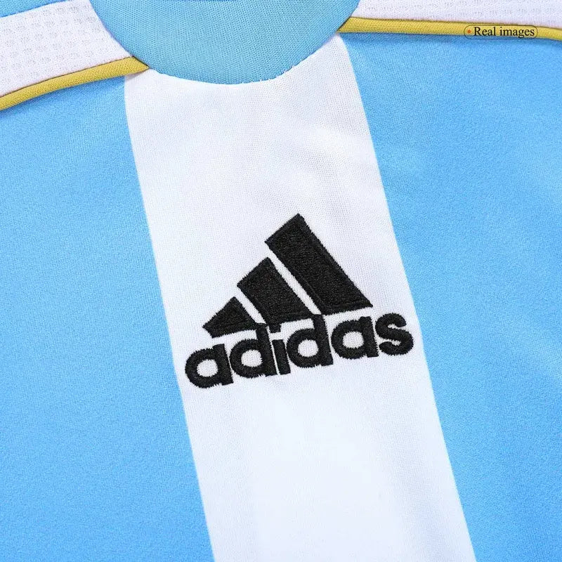Retro Argentina World Cup 2006 Home Long Sleeve Jersey