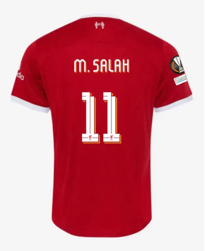 2023-24 M.SALAH #11 VIRGIL #4 SZBOSZLAI #8 MAC ALLISTER #10 Liverpool Home Jersey
