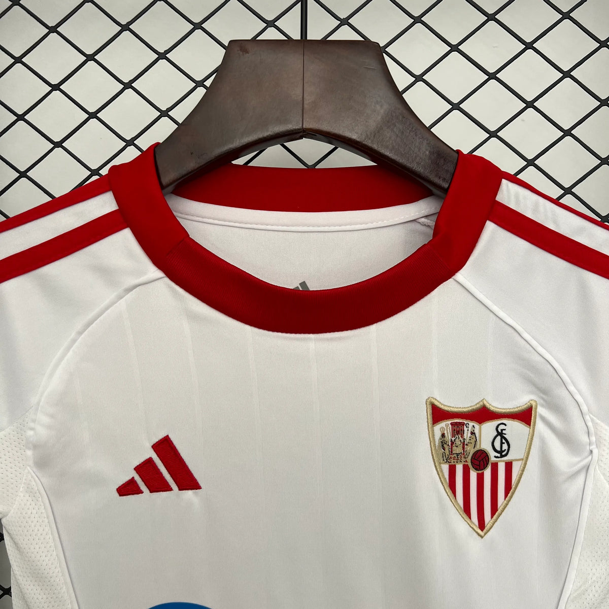 25-26 Kids Sevilla FC Home Jersey