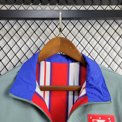 2024/2025 Atletico Madrid Reversible Windbreaker Football Shirt