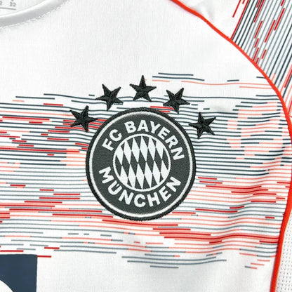 Bayern Munich 2025-26 Away Kids Kit