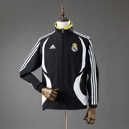 Real Madrid 06-07 Windbreaker - Black
