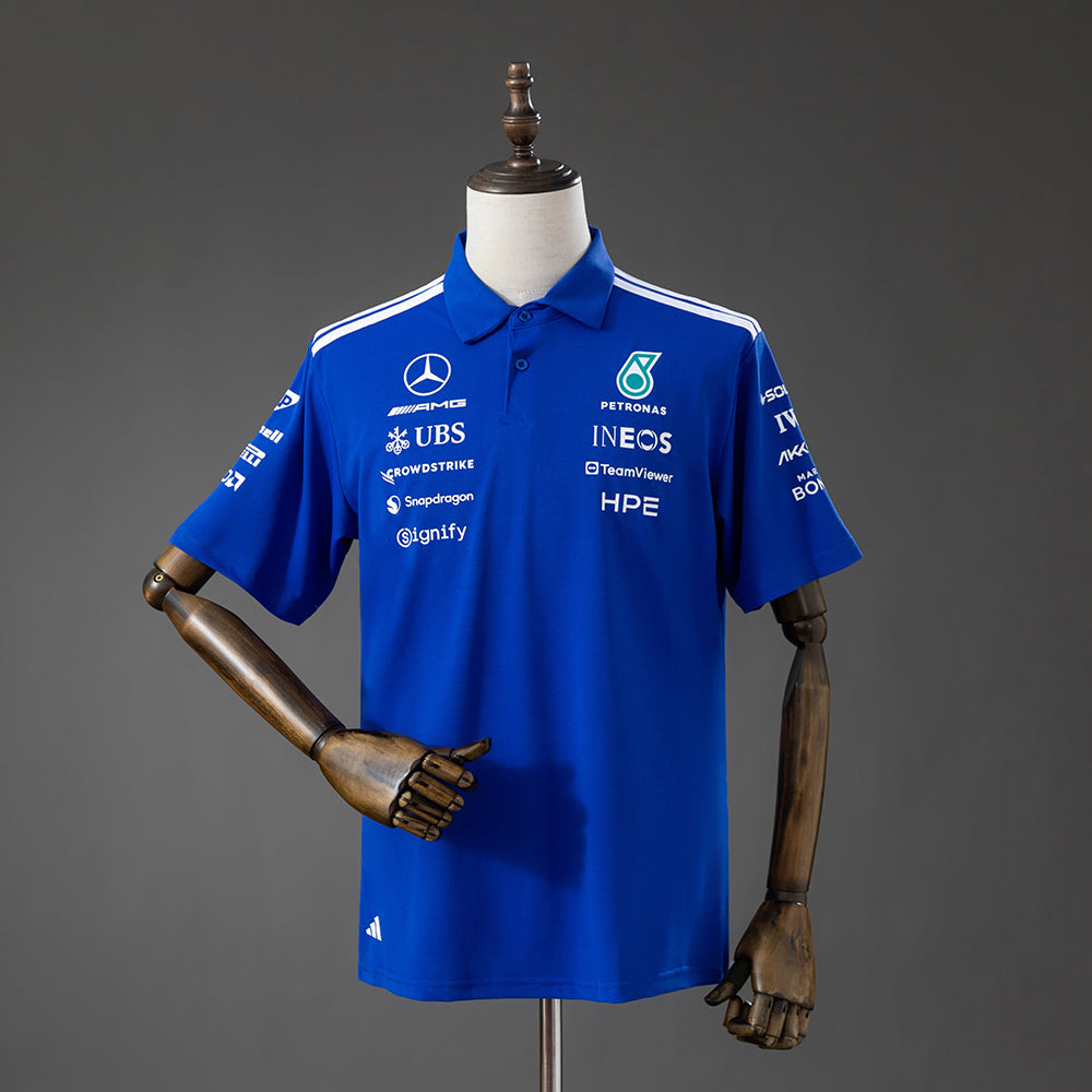 Mercedes-AMG Team 2026 F1 Racing Suit Blue POLO