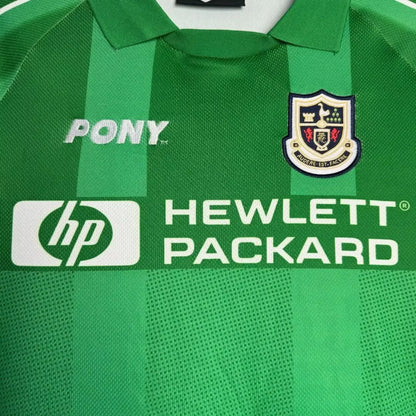 Retro Tottenham Hotspur 1997-99 Green Goalkeeper Long Sleeve Jersey
