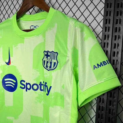 24-25 Barcelona Third Away Soccer Jersey Replica