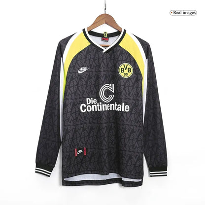 Borussia Dortmund 1995/96 Retro Away Long Sleeve Jersey
