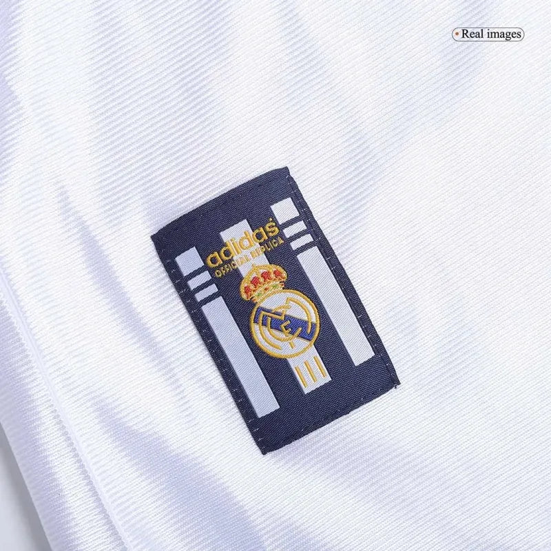 Real Madrid 1999/00 Retro Away Soccer Jersey Long Sleeve