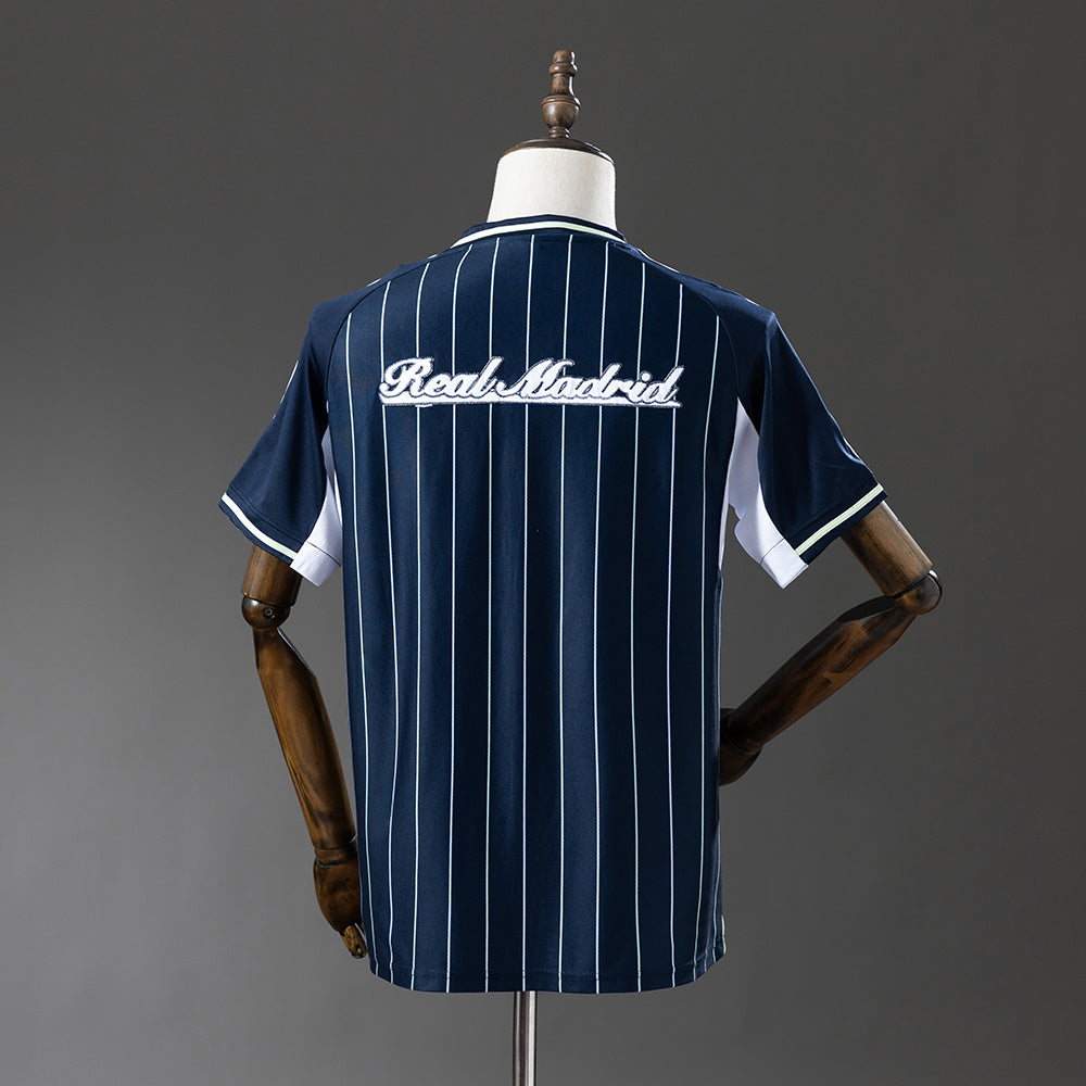 Real Madrid 25-26 Baseball - Navy Blue Jersey