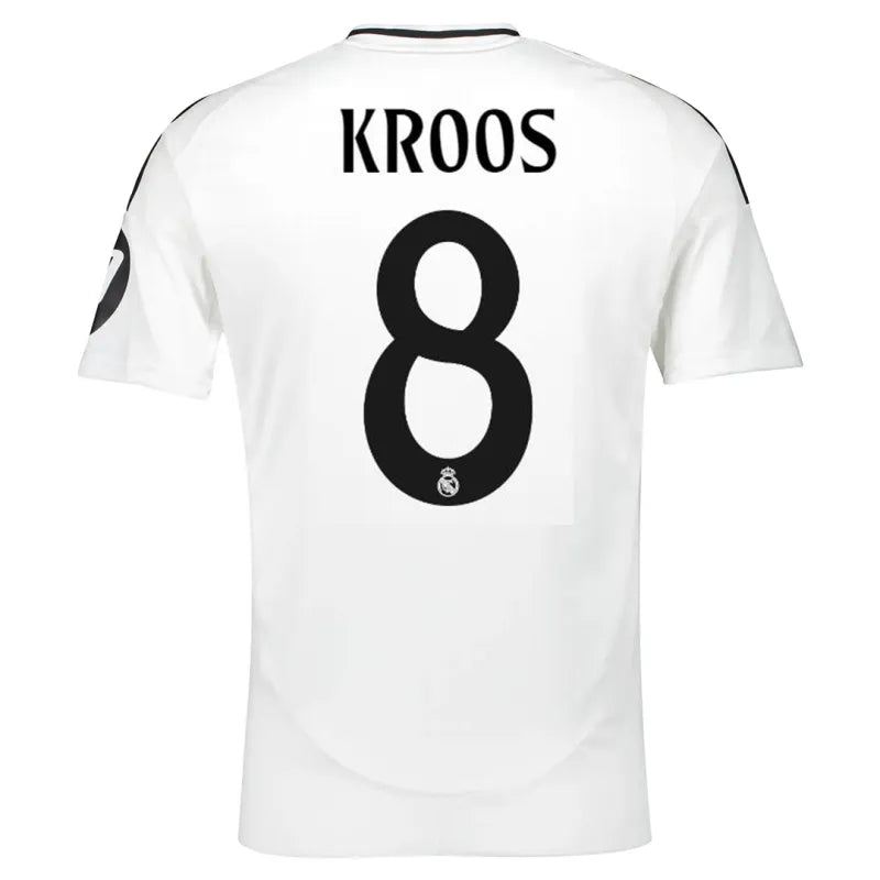 Real Madrid Home MBAPPÉ #9 KROOS #8 ARDA GÜLER #24 Jersey 2024-25