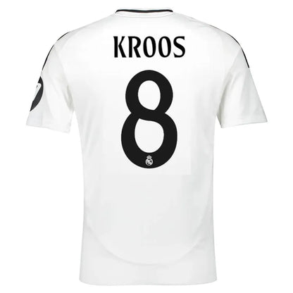 Real Madrid Home MBAPPÉ #9 KROOS #8 ARDA GÜLER #24 Jersey 2024-25