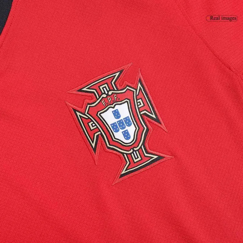 2024 Portugal Nation Home Ronaldo #7 R. Leão #17 Pepe #3 Jersey Euro