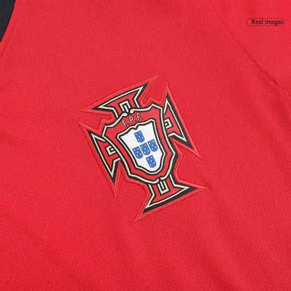 2024 Portugal Nation Home Ronaldo #7 R. Leão #17 Pepe #3 Jersey Euro