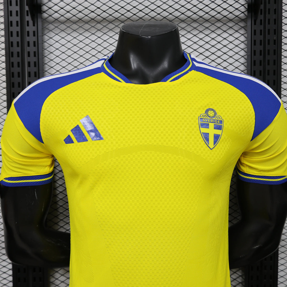 Sweden 2026 Home Player Version Jersey