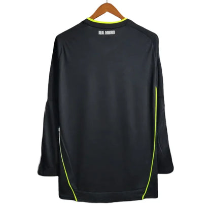 Real Madrid Away Retro Jersey Long Sleeve Shirt 10-11