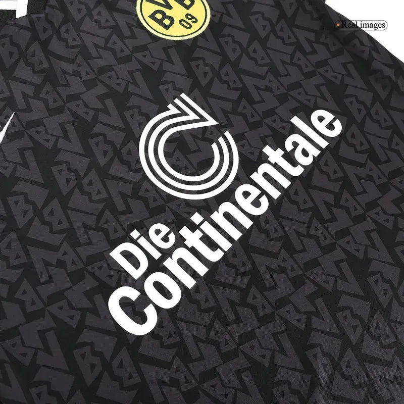 Borussia Dortmund 1995/96 Retro Away Long Sleeve Jersey