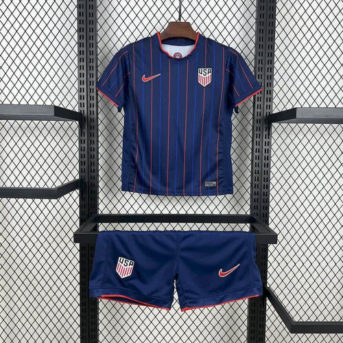 2025-26 Kids USA Away Kit