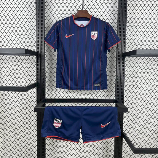 2025-26 Kids USA Away Kit