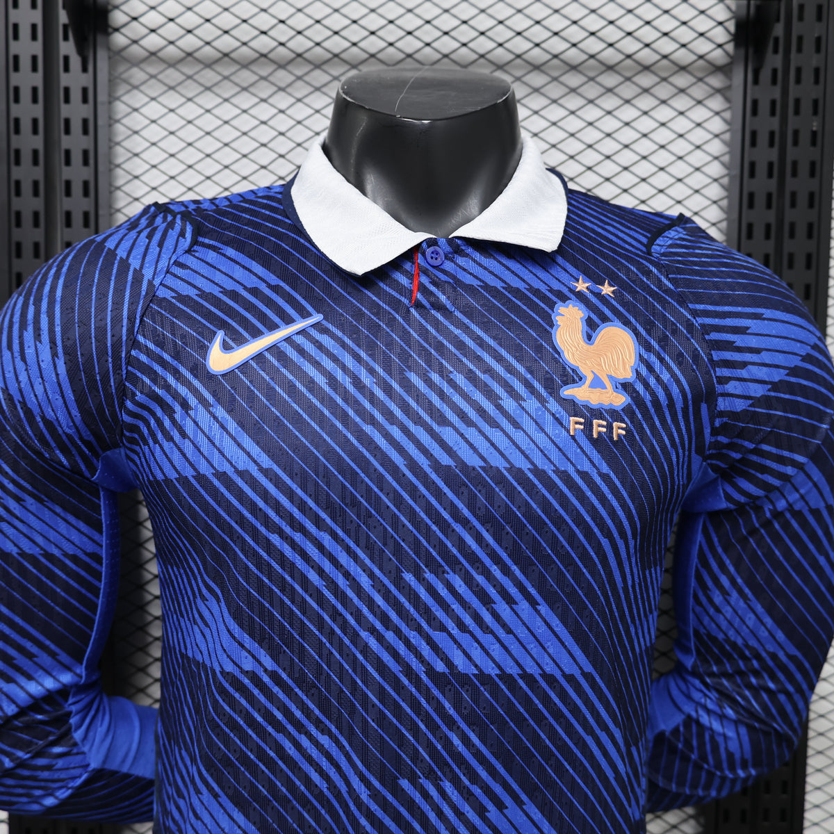 Player Version 2026 France Home Long Sleeve Jersey