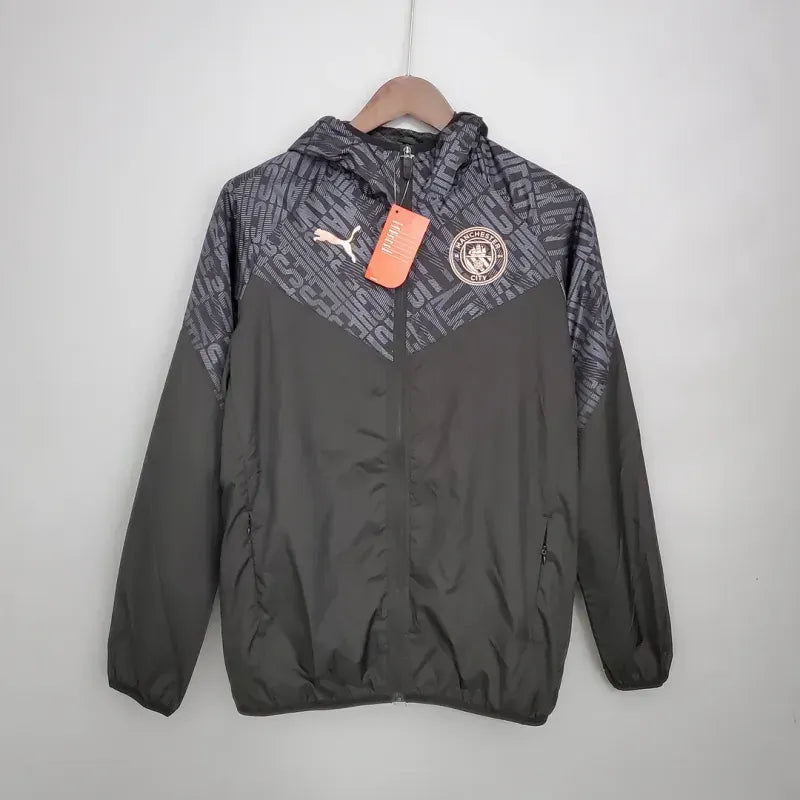 Manchester City Jersey Windbreaker Black 2021/2022