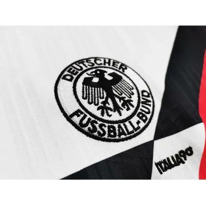 West Germany 1990 Retro Jersey Home World Cup
