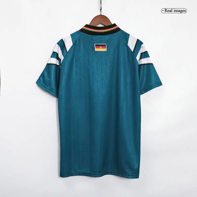 Germany 1996 Retro Jersey Away Euro Cup