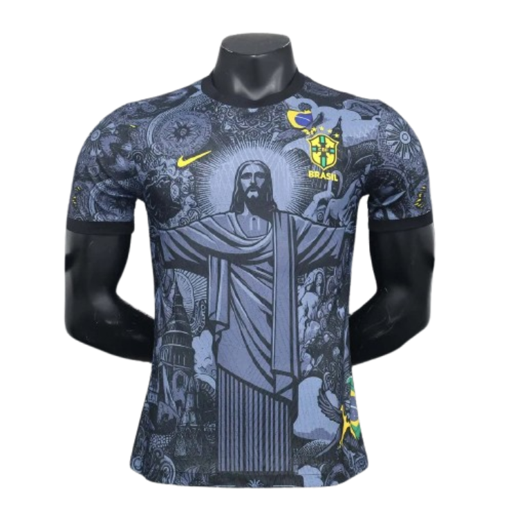 2024 Brazil Christ the Redeemer Special Kit Player Version Shirt Football