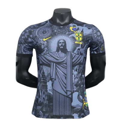 2024 Brazil Christ the Redeemer Special Kit Player Version Shirt Football