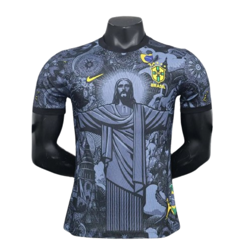 2024 Brazil Christ the Redeemer Special Kit Player Version Shirt Football