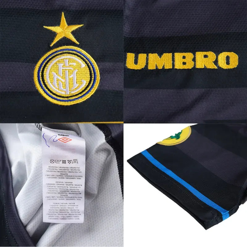 Inter Milan 1997/98 Retro Jersey Europa League Away