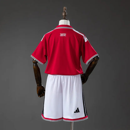 Manchester United 26-27 Home Kids Kit Jersey