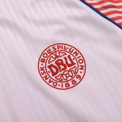 Denmark 1986 Retro Jersey Away