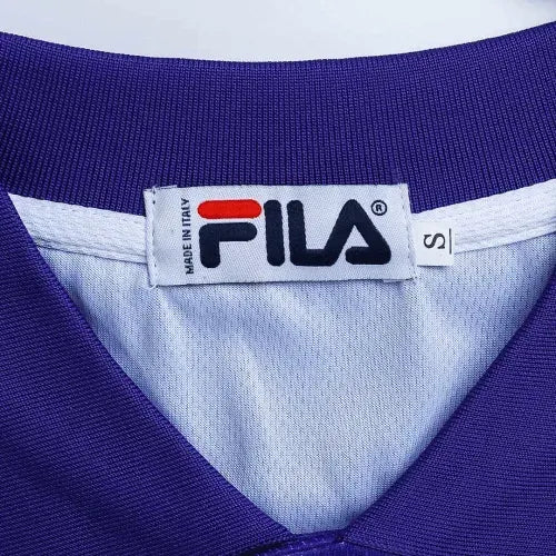 Fiorentina BATISTUTA #9 RUI COSTA #10 1999/00 Retro Jersey Home