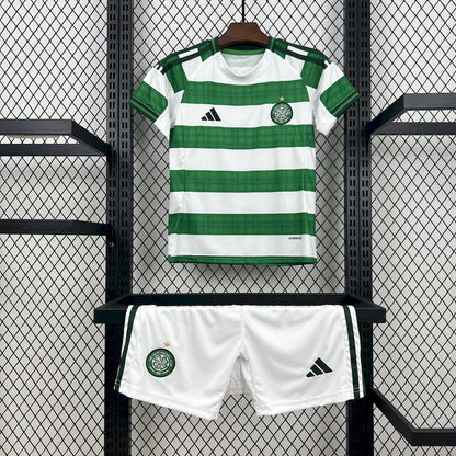Celtic 2025-26 Home Kids Kit