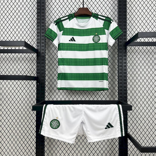 Celtic 2025-26 Home Kids Kit